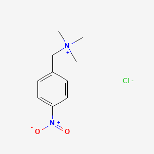 molecular formula C10H15ClN2O2 B1611747 (4-Nitrobenzyl)trimethylammonium chloride CAS No. 5350-96-9