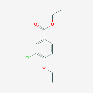 molecular formula C11H13ClO3 B1611755 Ethyl 3-chloro-4-ethoxybenzoate CAS No. 480439-11-0