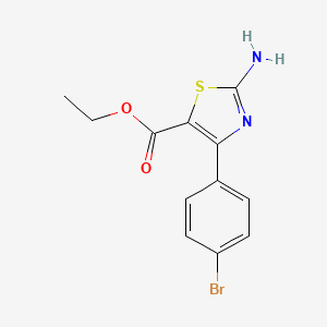 Ethyl 2-amino-4-(4-bromophenyl)thiazole-5-carboxylate