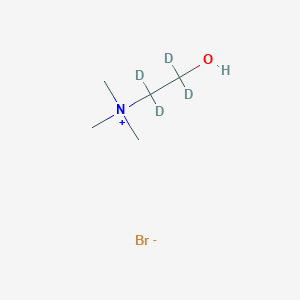 molecular formula C5H14BrNO B1611763 Choline-1,1,2,2-d4 bromide CAS No. 285979-69-3