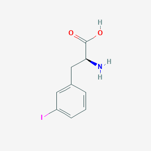 molecular formula C9H10INO2 B1611771 3-Iodo-L-Phenylalanine CAS No. 20846-39-3