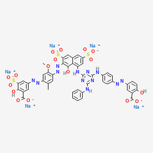 molecular formula C47H31N12Na5O17S3 B1611780 Direct Green 59 CAS No. 7219-11-6