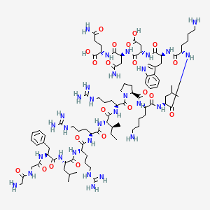 molecular formula C90H146N30O21 B1611781 Dynorphin (2-17) CAS No. 83608-80-4