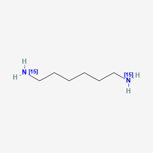 molecular formula C6H16N2 B1611785 1,6-Diaminohexane-15N2 CAS No. 287476-10-2