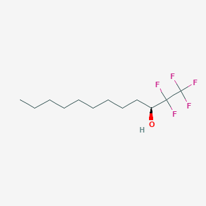 molecular formula C12H21F5O B1611787 (3S)-1,1,1,2,2-Pentafluorododecan-3-OL CAS No. 307531-78-8