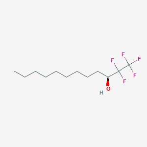 molecular formula C12H21F5O B1611787 (S)-(-)-1,1,1,2,2-Pentafluorododecan-3-ol CAS No. 307531-78-8