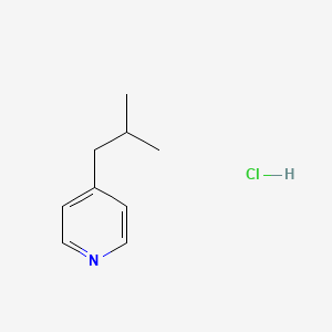 molecular formula C9H14ClN B1611790 4-Isobutylpyridine hydrochloride CAS No. 1049728-62-2