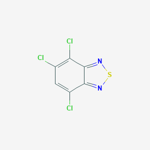 molecular formula C6HCl3N2S B161180 4,5,7-Trichloro-2,1,3-benzothiadiazole CAS No. 1982-55-4