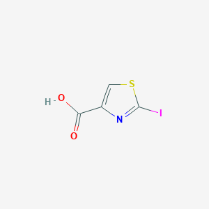 molecular formula C4H2INO2S B1611809 2-Iodo-4-thiazolecarboxylic acid CAS No. 944275-17-6