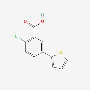 2-Chloro-5-(thiophen-2-YL)benzoic acid