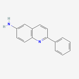 molecular formula C15H12N2 B1611816 2-Phenylquinolin-6-amine CAS No. 863770-87-0