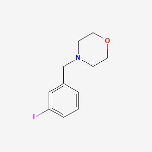 molecular formula C11H14INO B1611821 4-(3-Iodobenzyl)morpholine CAS No. 731812-03-6