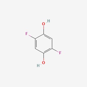molecular formula C6H4F2O2 B1611823 2,5-Difluorobenzene-1,4-diol CAS No. 367-35-1