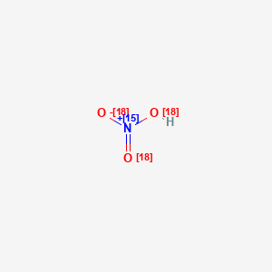 molecular formula HNO3 B1611825 CID 16213595 CAS No. 342394-85-8