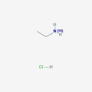 molecular formula C2H8ClN B1611826 Ethylamine-15N hydrochloride CAS No. 84051-02-5