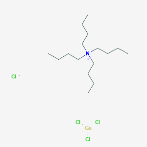 molecular formula C16H36Cl4GaN B1611830 Tetrabutylazanium;trichlorogallane;chloride CAS No. 38555-81-6
