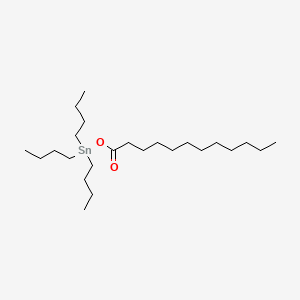 molecular formula C24H50O2Sn B1611834 Tributyltin laurate CAS No. 3090-36-6