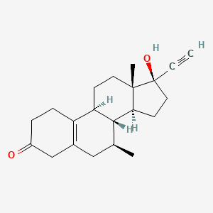 molecular formula C21H28O2 B1611839 7Beta-Tibolone CAS No. 32297-45-3