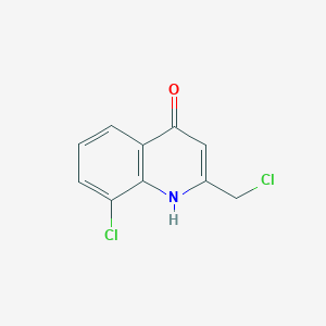 8-Chloro-2-(chloromethyl)-4(1H)-quinolinone