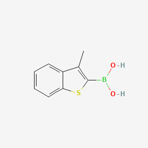 molecular formula C9H9BO2S B1611851 (3-Methylbenzo[b]thiophen-2-yl)boronic acid CAS No. 912331-27-2