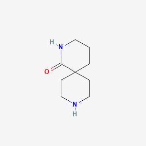 molecular formula C9H16N2O B1611853 2,9-Diazaspiro[5.5]undecan-1-one CAS No. 910442-12-5