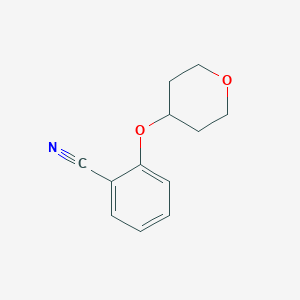2-(Tetrahydropyran-4-yloxy)benzonitrile