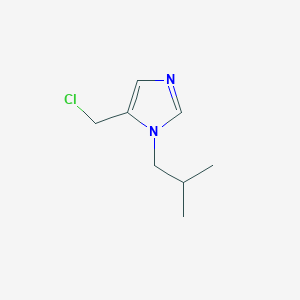 5-(Chloromethyl)-1-isobutyl-1H-imidazole