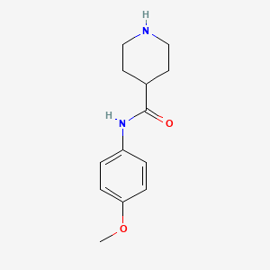 N-(4-Methoxyphenyl)piperidine-4-carboxamide