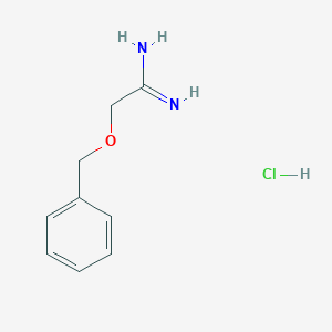 2-(Benzyloxy)acetimidamide hydrochloride