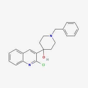 1-Benzyl-4-(2-chloroquinolin-3-yl)piperidin-4-ol