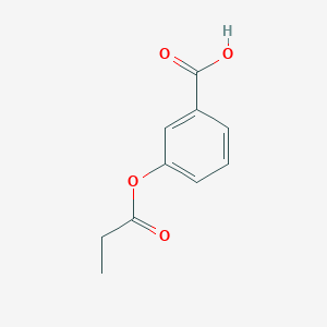 molecular formula C10H10O4 B1611900 3-(丙酰氧基)苯甲酸 CAS No. 51988-36-4
