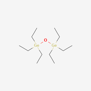molecular formula C12H30Ge2O B1611909 Hexaethyldigermoxane CAS No. 2538-70-7