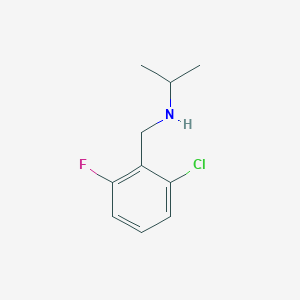 N-(2-Chloro-6-fluorobenzyl)propan-2-amine