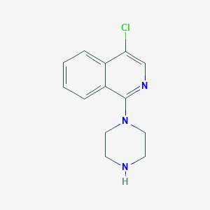 4-Chloro-1-(piperazin-1-yl)isoquinoline