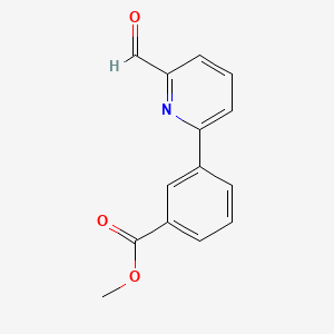 Methyl 3-(6-formyl-2-pyridinyl)benzoate