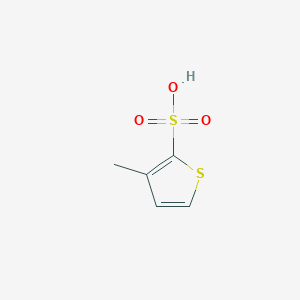 molecular formula C5H6O3S2 B1611950 3-Methylthiophene-2-sulfonic acid CAS No. 1159877-58-3
