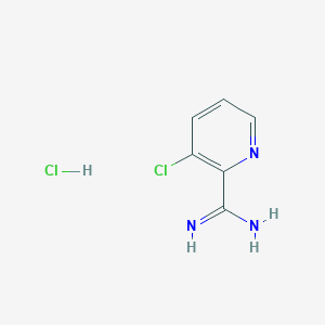 3-Chloropicolinimidamide hydrochloride