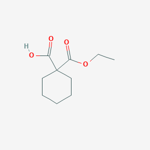 molecular formula C10H15O4- B1611958 1-ethoxycarbonylcyclohexane-1-carboxylic acid CAS No. 54379-17-8