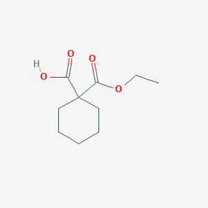 1,1-Cyclohexanedicarboxylic acid 1-ethyl ester