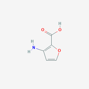 molecular formula C5H5NO3 B1611961 3-Aminofuran-2-carboxylic acid CAS No. 1260849-97-5