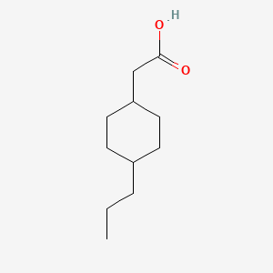 (4-Propylcyclohexyl)acetic acid