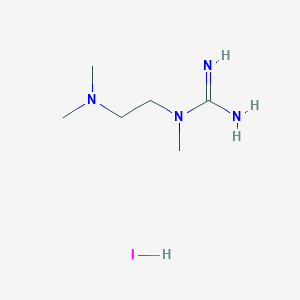 molecular formula C6H17IN4 B1611984 N-[2-(Dimethylamino)ethyl]-N-methylguanidine hydroiodide CAS No. 849776-24-5