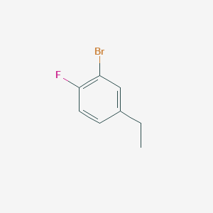 molecular formula C8H8BrF B1611987 2-Bromo-4-ethyl-1-fluorobenzene CAS No. 891843-33-7
