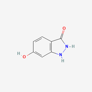 molecular formula C7H6N2O2 B1611992 1H-indazole-3,6-diol CAS No. 1000343-86-1