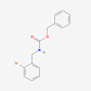 molecular formula C15H14BrNO2 B1611993 Benzyl 2-bromobenzylcarbamate CAS No. 887591-90-4