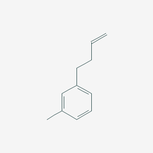 molecular formula C11H14 B1612009 4-(3-Methylphenyl)-1-butene CAS No. 92367-45-8