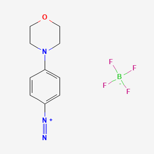 Benzenediazonium, 4-(4-morpholinyl)-, tetrafluoroborate(1-)
