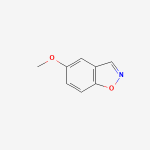 molecular formula C8H7NO2 B1612025 5-Methoxybenzo[d]isoxazole CAS No. 39835-06-8