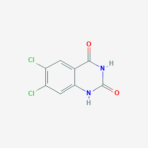 molecular formula C8H4Cl2N2O2 B1612031 6,7-二氯喹唑啉-2,4(1H,3H)-二酮 CAS No. 864293-02-7
