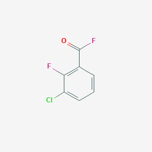 molecular formula C7H3ClF2O B1612033 3-Chloro-2-fluorobenzoyl fluoride CAS No. 85345-74-0